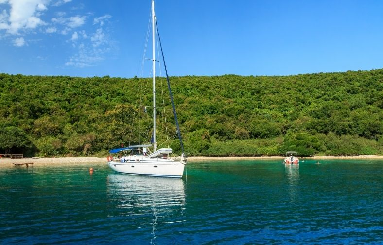 activities with private sailing boat in kassiopi corfu